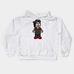 black man Kids Hoodie